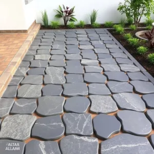 harga batu alam andesit susun sirih cilegon