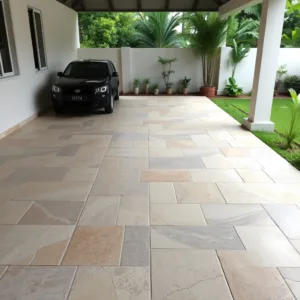 harga batu alam untuk carport