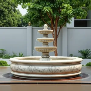 jual air mancur batu alam subang