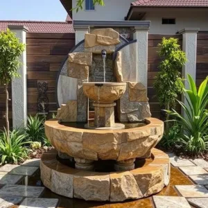 jual air mancur batu alam terdekat cilegon