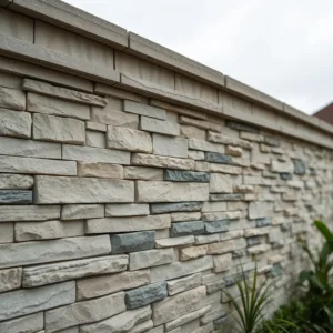 Batu Paras Putih Texture Subang