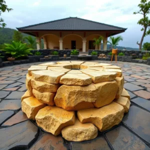 Harga Batu Alam Tiang Teras Rumah Purwakarta