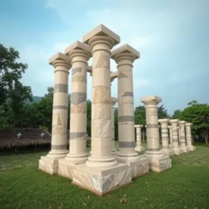 Harga Batu Alam Tiang Teras Serang