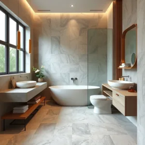 harga batu alam untuk lantai kamar mandi serang