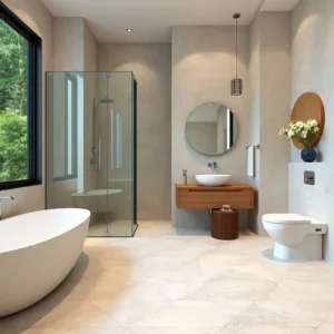 harga batu alam untuk lantai kamar mandi serang