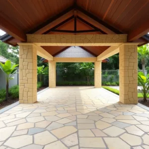 harga batu sikat carport sukabumi barat