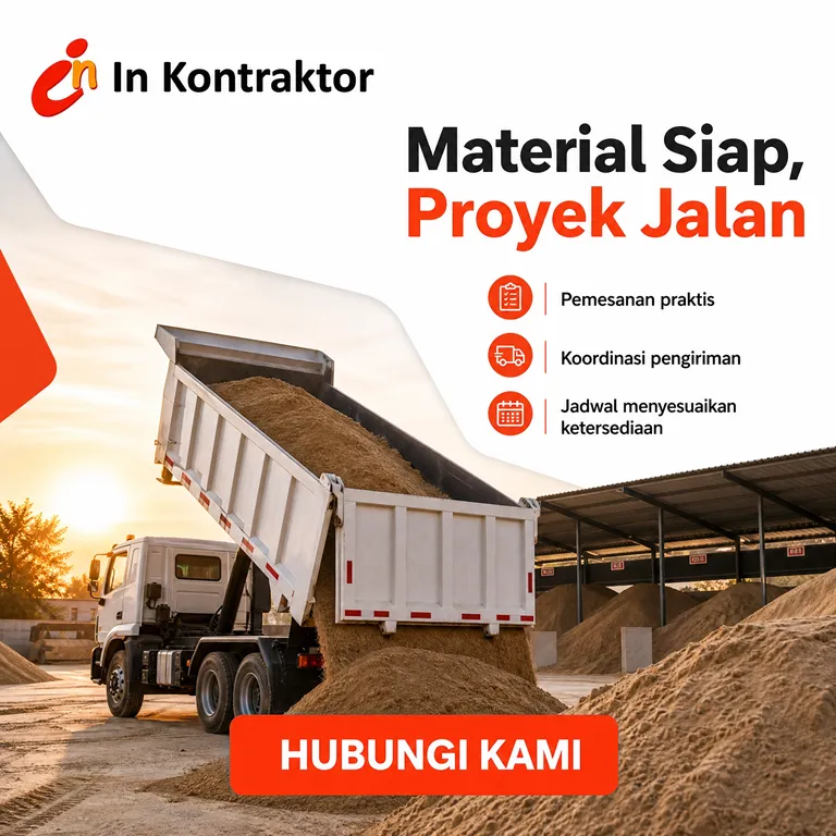 Harga Pasir Per Rit untuk berbagai kebutuhan layanan Konstruksi